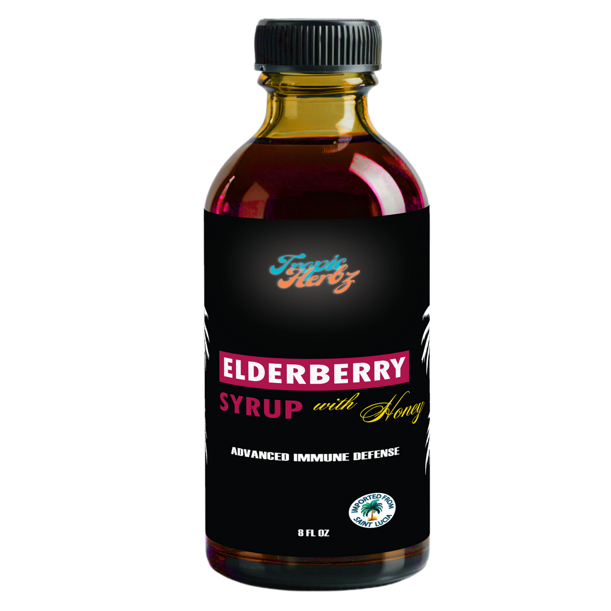 Elderberry Syrup With Honey - 8oz
