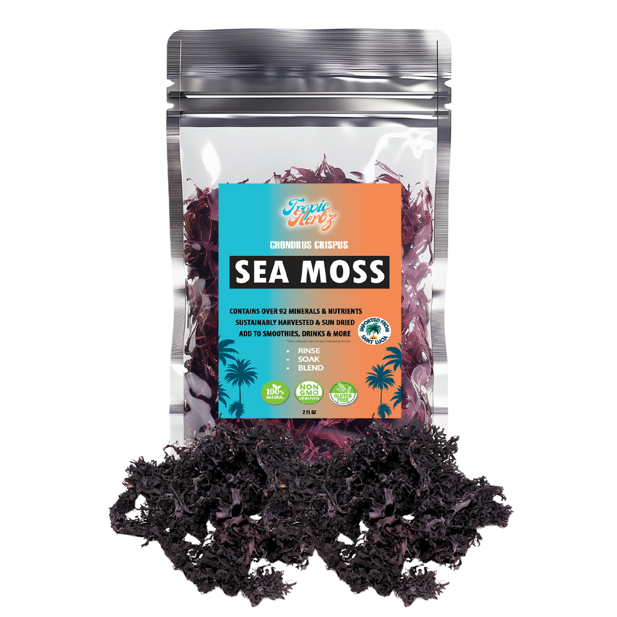 Purple Chondrus Crispus Sea Moss