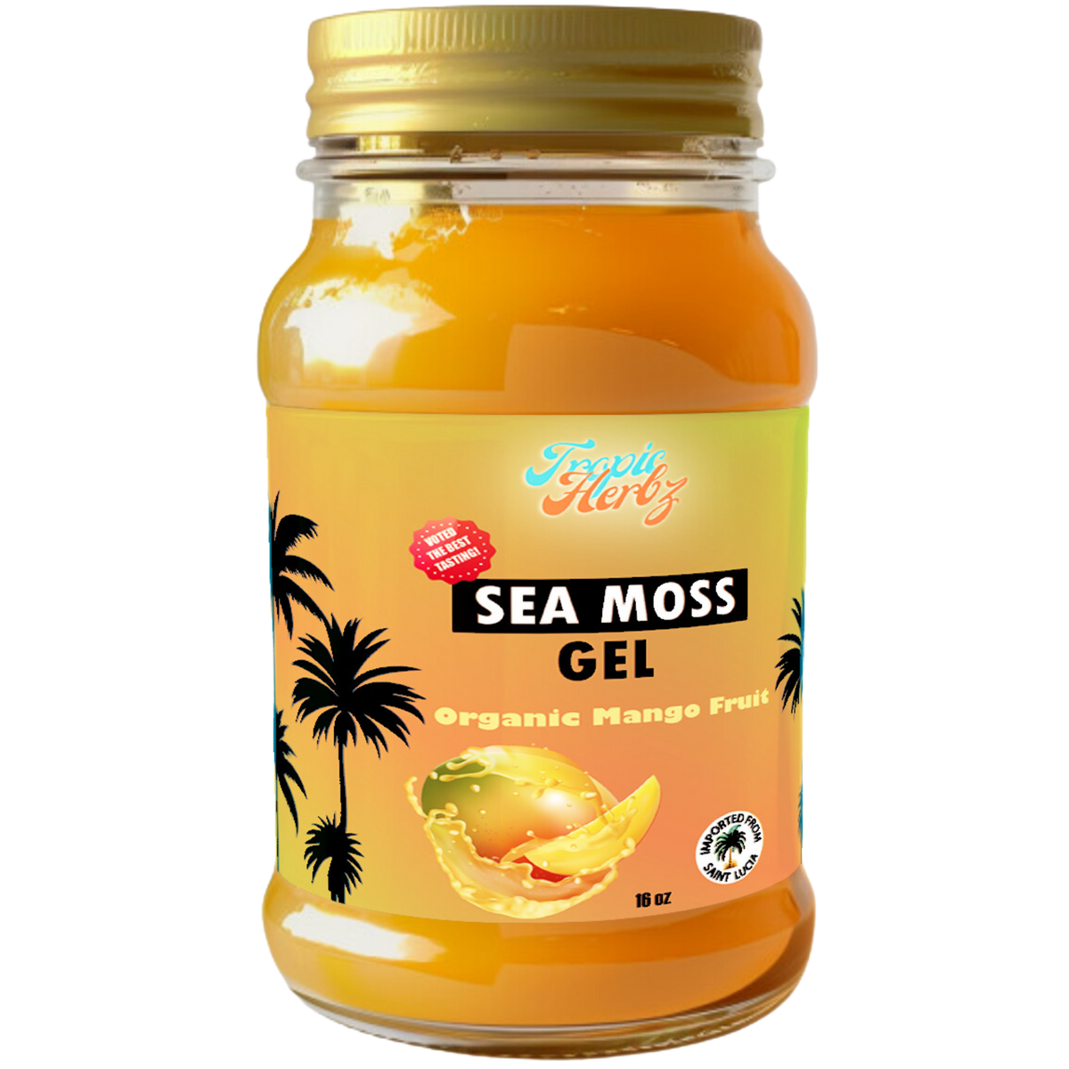 Mango Sea Moss Gel (16oz)