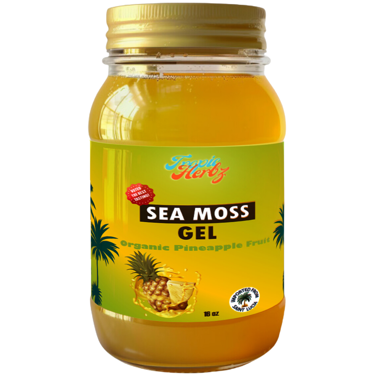 Pineapple Sea Moss Gel (16oz)