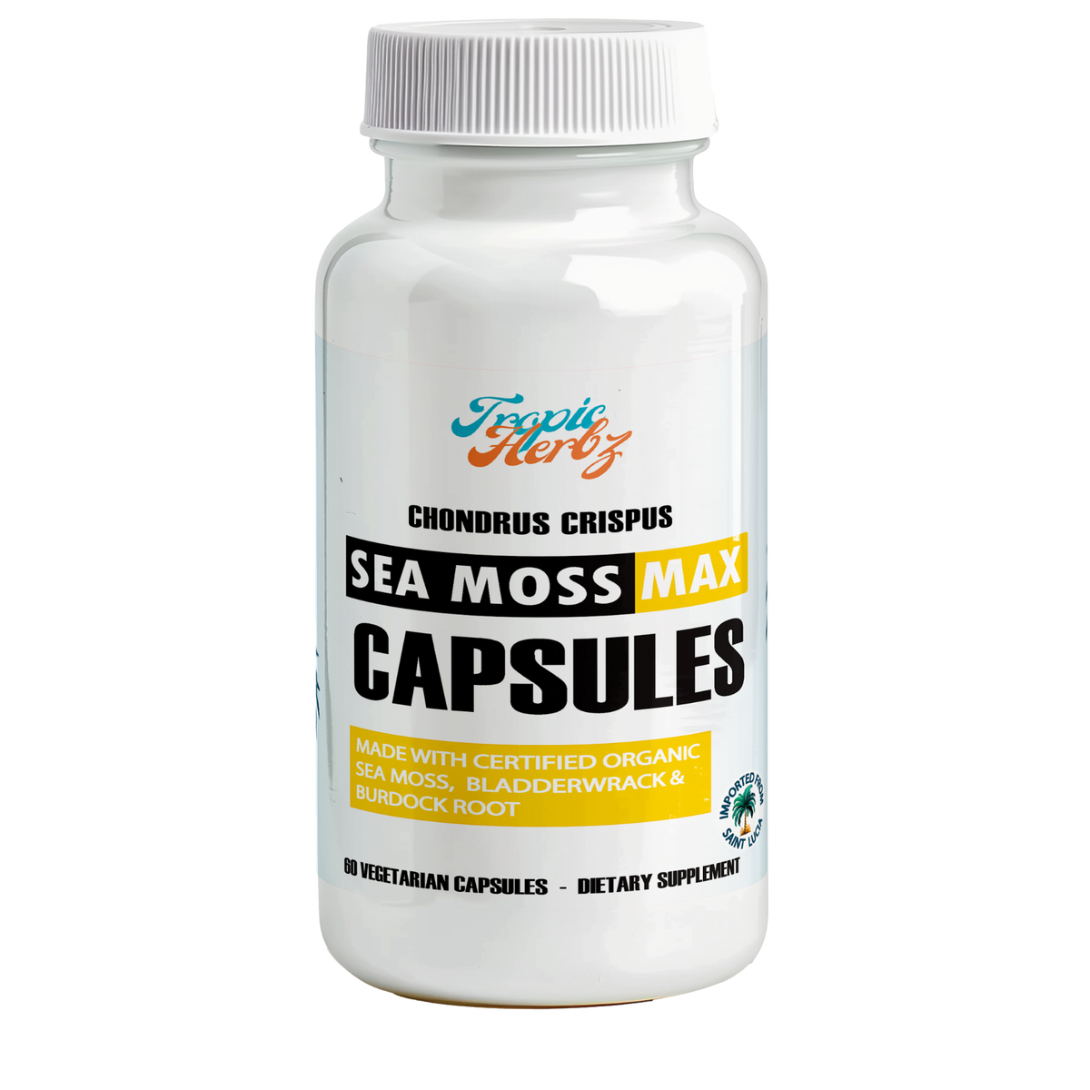 Chondrus Crispus Seamoss Max Organic Capsules